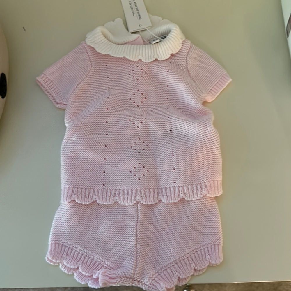 Janie and Jack knit sweater set